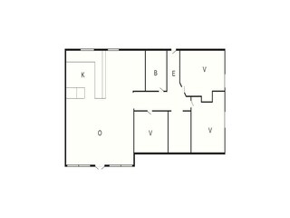 Casa per le vacanze Lønstrup Pianta del piano 46