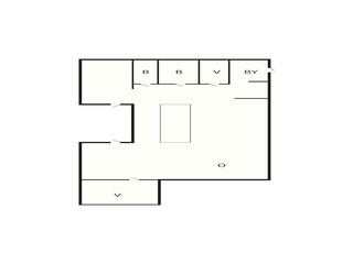 Vakantiehuis Haurvig Grondplan 45