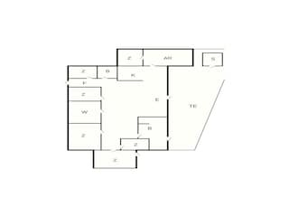 Vakantiehuis Ørding Grondplan 38