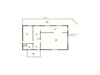 Vakantiehuis Lekeryd Grondplan 18