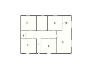 Ferienhaus Fåborg Grundriss 2