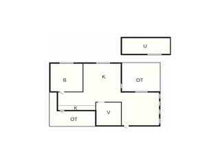 Vakantiehuis Grevinge Grondplan 39