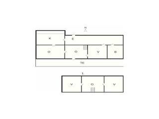 Ferienhaus Søndervig Grundriss 5