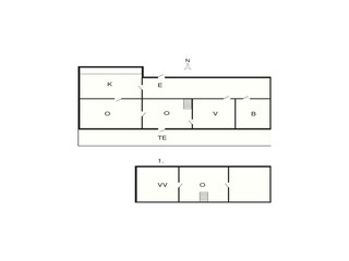 Maison de vacances Søndervig Plan d'étage 5