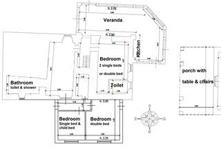 Appartamento per vacanze Lugnano in Teverina Pianta del piano 34