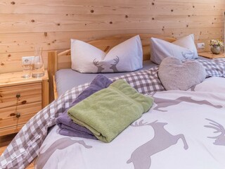 Schlafzimmer 1 Appartement DAS REHLEIN