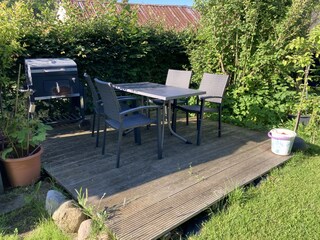 Terrasse im Garten