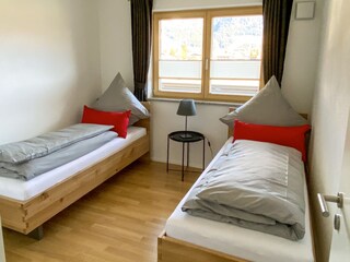 Schlafzimmer 2 - Betten können getrennt werden