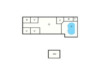 Vakantiehuis Ørsted Grondplan 38