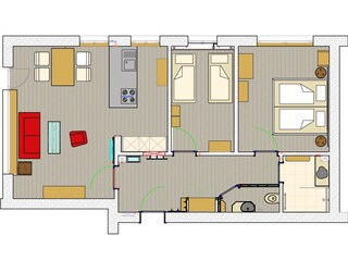 Apartamento de vacaciones Oberstdorf Plano de planta 21