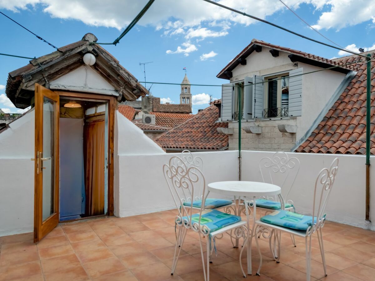 You will enjoy your private rooftop terrace.