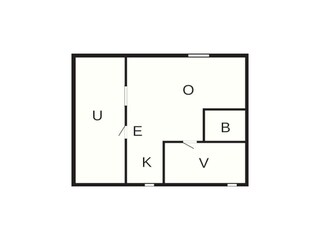 Vakantiehuis Lilla Edet Grondplan 15