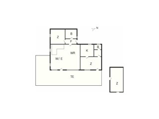 Ferienhaus Stavreby Grundriss 2