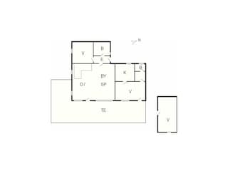 Ferienhaus Stavreby Grundriss 3