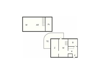 Vakantiehuis Kivik Grondplan 22