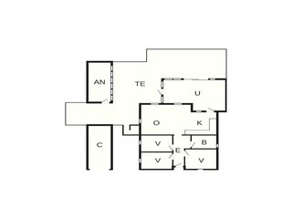 Ferienhaus Vaeggerløse Grundriss 43