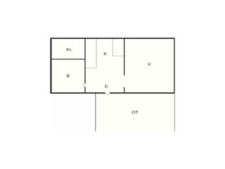 Vakantiehuis Åhus Grondplan 21