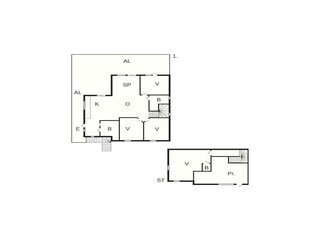 Casa per le vacanze Västrum Pianta del piano 13