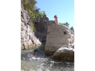 In der Toulerenc-Schlucht