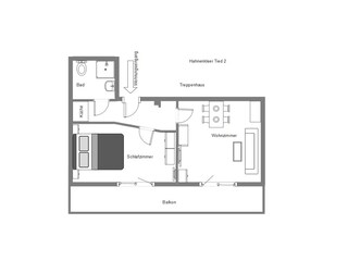 Appartamento per vacanze Hahnenklee Pianta del piano 20