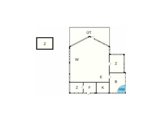 Vakantiehuis Hou Grondplan 39