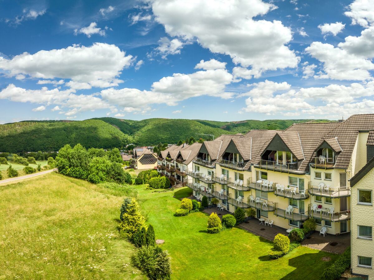 2-Bett-Apartment mit Balkon und Ausblick