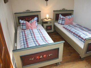 Doppelzimmer mit 2 Einzelbetten
