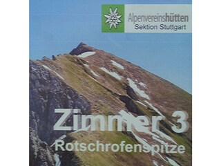 Bergsteigerzimmer Nr. 3 "Rotschrofen"