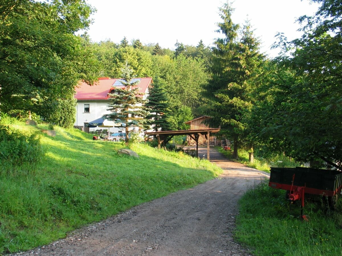 Zufahrt zu unserem Ferienparadies am Rennweg