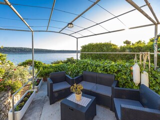 Terrasse mit Meerblick