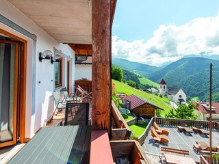 Balkon mit Aussicht Dolomiten