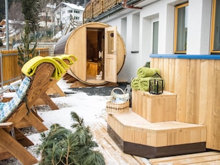 Sauna Außenbereich