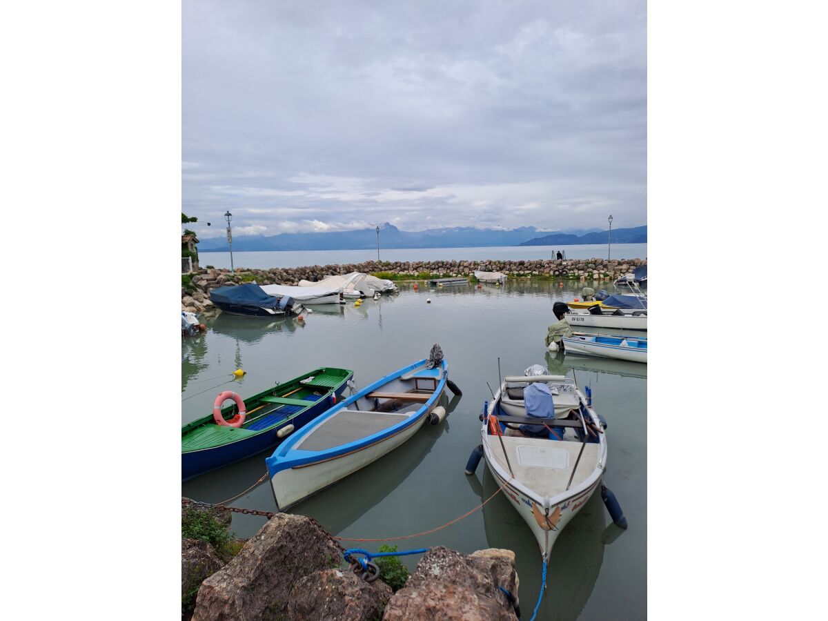 kleiner Hafen in San Benedetto di Peschiera del Garda