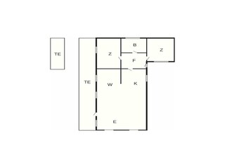 Vakantiehuis Aså Grondplan 31