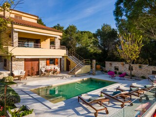 Villa Mrljane Grabación al aire libre 2