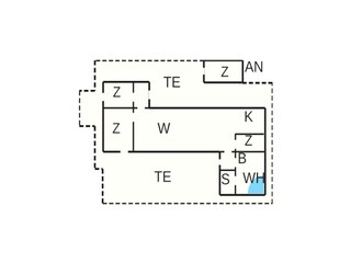 Casa de vacaciones Als Plano de planta 44