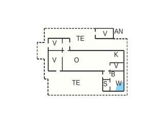 Casa de vacaciones Als Plano de planta 43