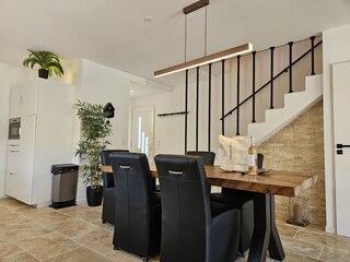 Dining area - stairs to first floor