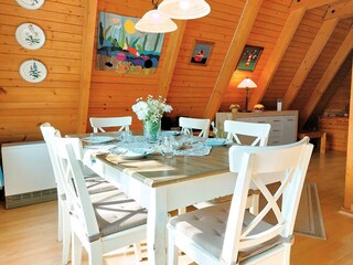 Wohn-/Essraum für 6 Personen