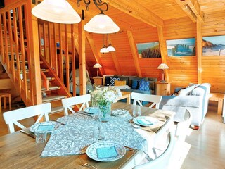 Wohn-/Essraum für 6 Personen