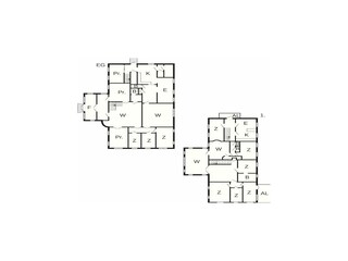 Vakantiehuis Kyrkhult Grondplan 45