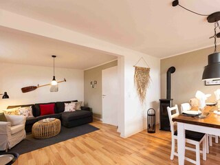 Wohnzimmer und Essbereich