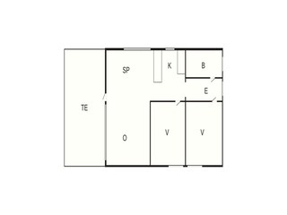 Casa de vacaciones Udsholt Strand Plano de planta 51