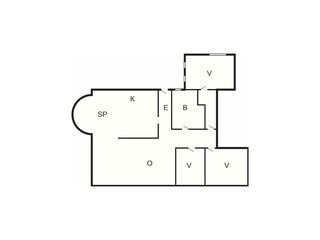 Maison de vacances Aalbæk Plan d'étage 26