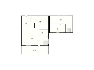Vakantiehuis Havneby Grondplan 78