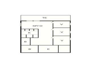 Vakantiehuis Masfjorden Grondplan 24