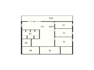 Vakantiehuis Masfjorden Grondplan 3
