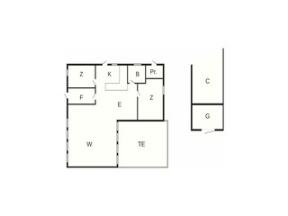 Maison de vacances Helligsø Plan d'étage 50