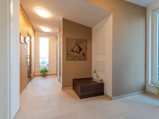 Wellnessbereich im Dachgeschoss des Hauses
