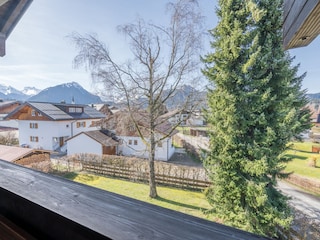 Blick vom Balkon